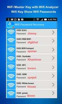WiFi Analyzer for WiFI Master Key screenshot 2