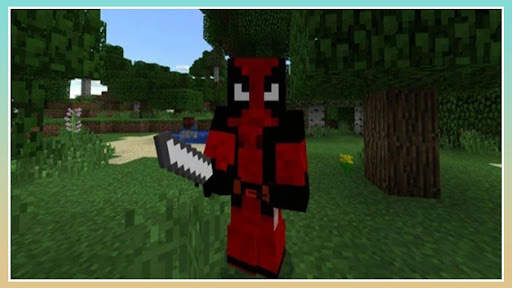 Deadpool Mod for Minecraft PE screenshot 3