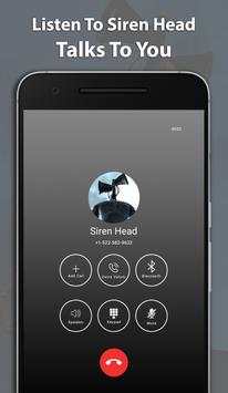 Best Scary Siren Head Fake Chat And Video Call screenshot 3