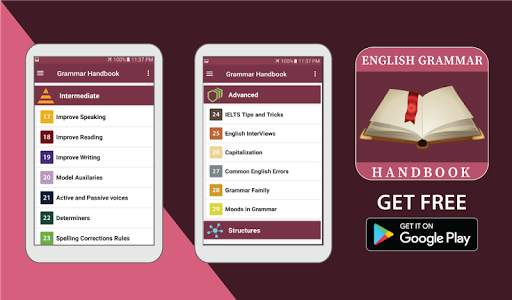 English Grammar Handbook скриншот 6