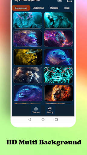 Lightning lion king Keyboard скриншот 6