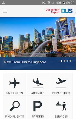 DUS Airport App screenshot 1