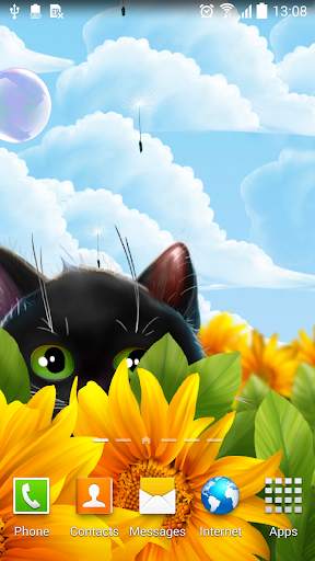 Cute Kitten Live Wallpaper screenshot 6