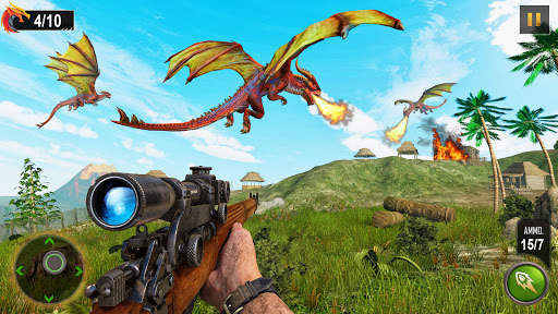 Flying Dragon Hunting Simulator Games screenshot 1