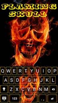 Flaming Skull Keyboard screenshot 8