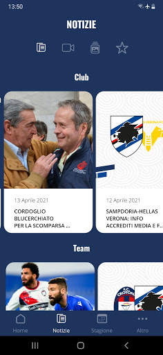 U.C. Sampdoria App Ufficiale screenshot 3