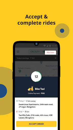 Rapido Captain Bike Taxi Auto screenshot 3