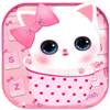 Pink Kitty Keyboard Theme 10002000