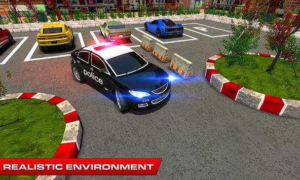 Super police car parking driving school hd screenshot 3