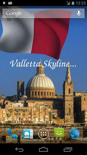 Malta Flag Live Wallpaper screenshot 3