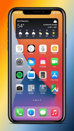 Launcher iOS 15 - Customize & Hide Apps screenshot 2