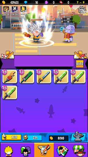 Idle Evolution - Super Z Fighters screenshot 1