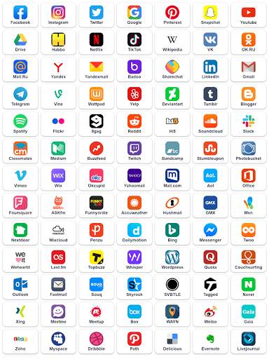 All social media and social networks in one app screenshot 7