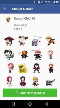 Naruto Chibi WAStickerApps screenshot 4