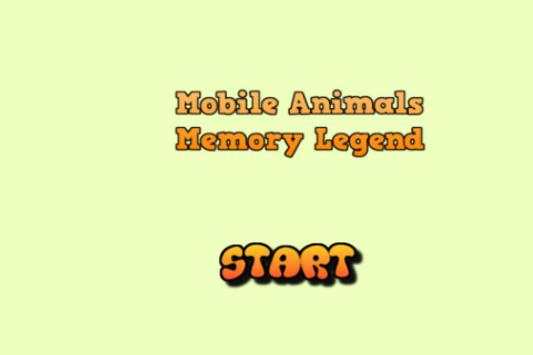 Mobile Animals Memory Legend screenshot 1