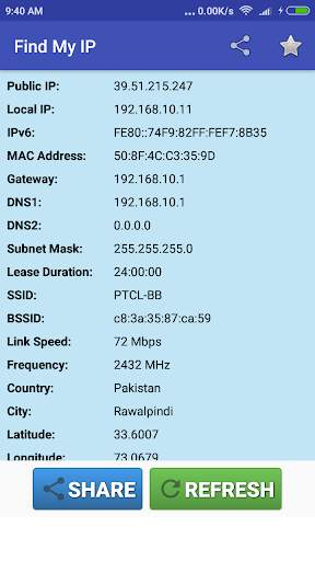 Find My IP Address screenshot 1