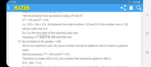 NCERT 8th Mathematics Notes And Q & A App screenshot 10