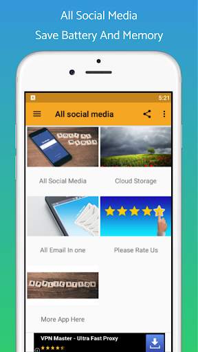 All social media and All social networks 2021 screenshot 1