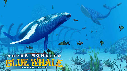Super Monster Blue Whale Shark Game screenshot 22