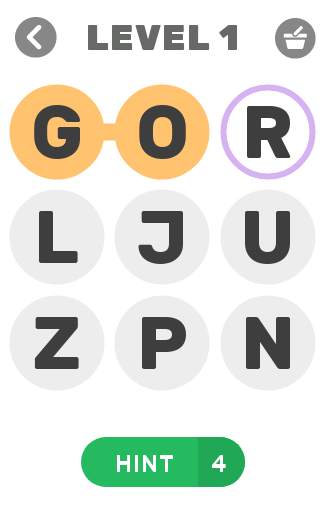Free word games - Search words puzzle games screenshot 1