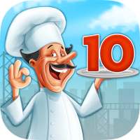 Number puzzle game - Food *Gold edition logo