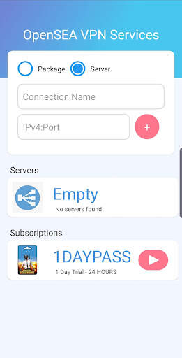 OpenSeas VPN Manager screenshot 2