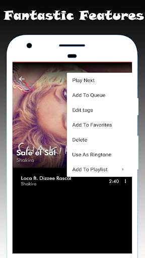 Noche Music Player screenshot 2