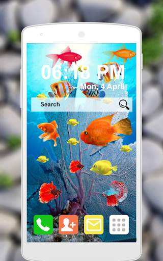 Fish Live Wallpaper Machhali Live Wallpaper screenshot 4