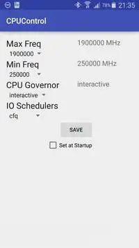 CPU Control *Old Version* screenshot 1