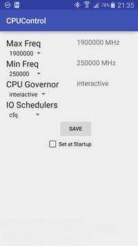 CPU Control *Old Version* screenshot 1
