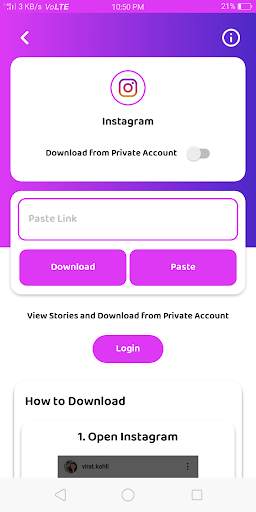 Vmate Video downloader - Fast video download screenshot 1