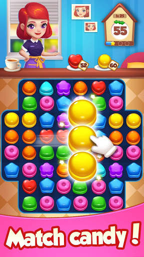 Candy House Fever - 2021 free match game screenshot 2