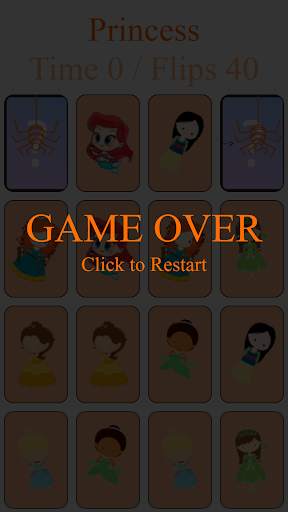 Memory Game - Princesses screenshot 4