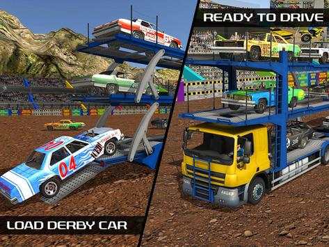 Derby Car Transport Truck Sim screenshot 7