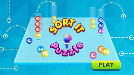 Sort It Puzzle - Color Sorting Game скриншот 1