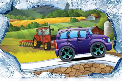 Snow hills 3D Racing game 2017 screenshot 4