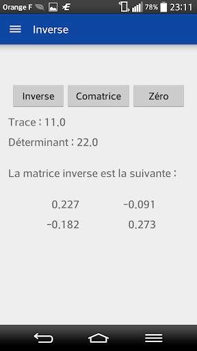 Cálculo Matrix screenshot 4