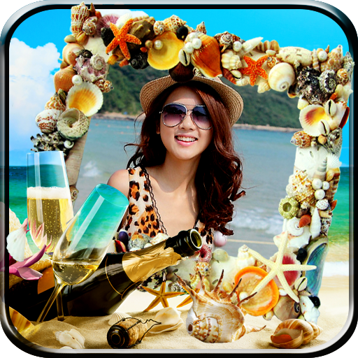 Beach Photo Frames أيقونة