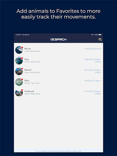 OCEARCH Shark Tracker screenshot 11