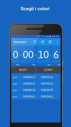 Cronometro & Timer screenshot 3
