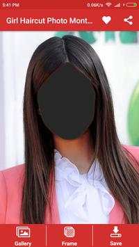 Girl Haircut Photo Montage screenshot 1