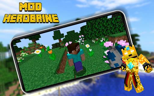 Mod Herobrine - Maps & Addon Minecraft PE 2021 screenshot 3