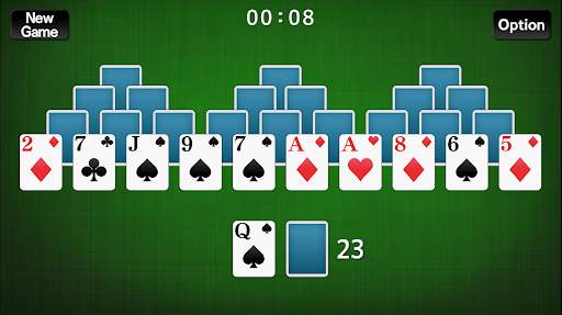 TriPeaks Solitaire card game screenshot 4