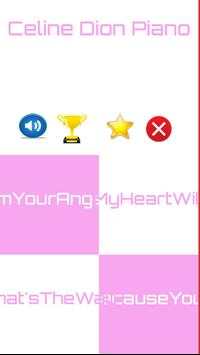Celine Dion Piano Tiles screenshot 2