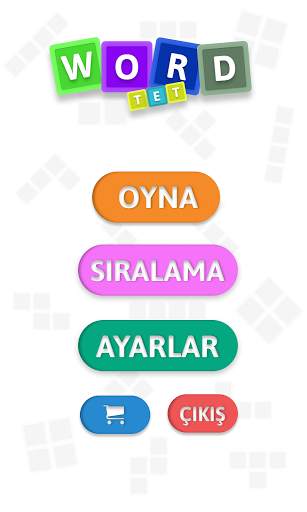 WordTet - Blok & Kelime Oyunu screenshot 1