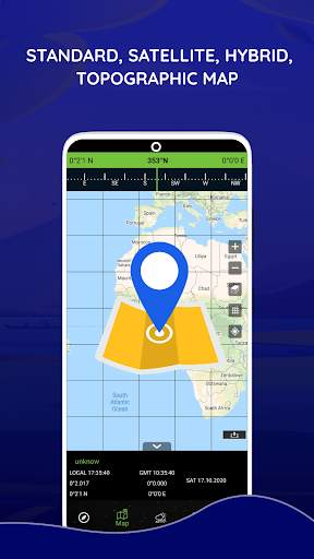Digital compass -smart compass-compass for android screenshot 3