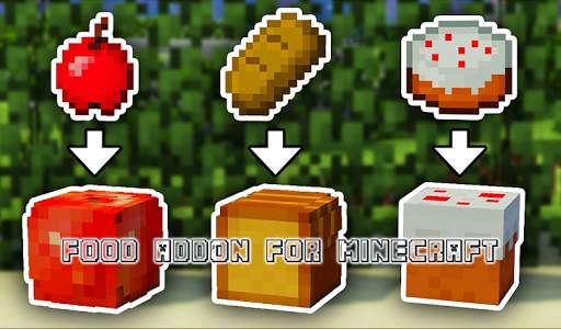 Addon Food Mod for Minecraft PE screenshot 1
