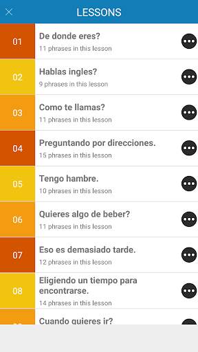Spanish English Conversation скриншот 2