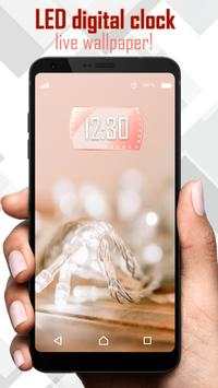 Digital Clock Wallpaper App screenshot 8