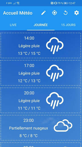 Accueil Météo screenshot 4